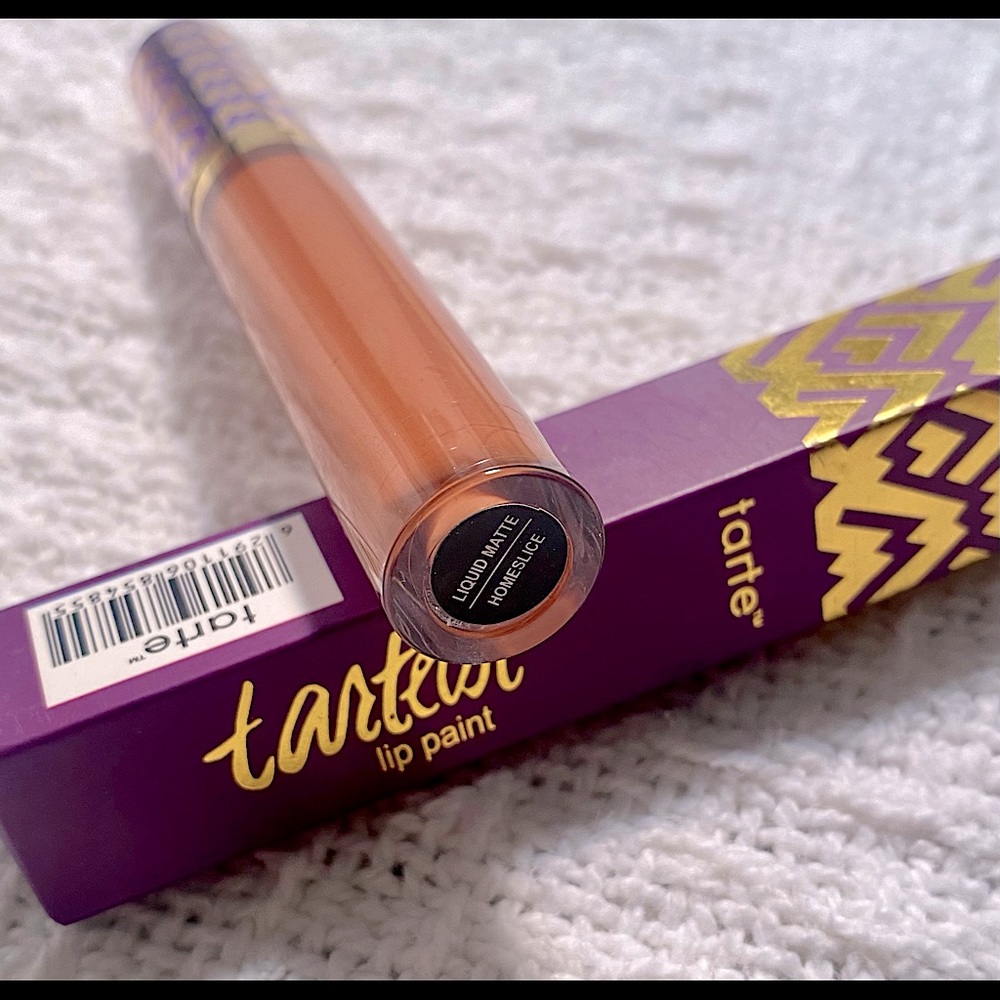 NIB Tarte Tartiest matte full size lip paint in shade Homeslice